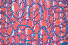 Carica l&#39;immagine nel visualizzatore di Gallery, Red, Turquoise And Orange Abstract Art
