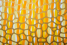 Load image into Gallery viewer, Golden Yellow Orange Abstract Art
