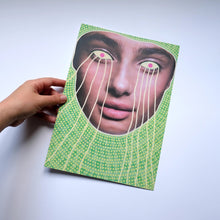 Cargar imagen en el visor de la galería, Neon Green And Yellow Fashion Poster Portrait
