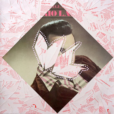 Collage On Vintage LP Cover - Naomi Vona Art