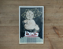 Cargar imagen en el visor de la galería, Dadaist Collage Over Baby Portrait Photo - Naomi Vona Art
