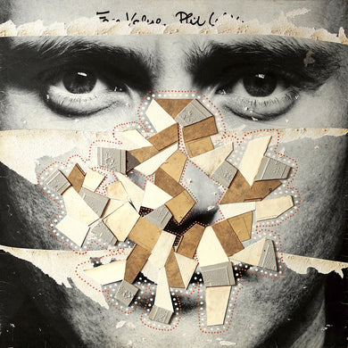 Dada Style Collage Art On LP Cover - Naomi Vona Art