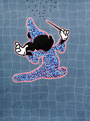 Wizard Mouse Illustration Art - Naomi Vona Art