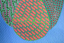 Carica l&#39;immagine nel visualizzatore di Gallery, Turquoise And Green Abstract Collage Art - Naomi Vona Art
