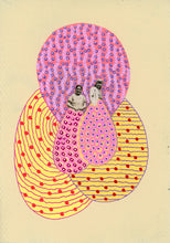 Carica l&#39;immagine nel visualizzatore di Gallery, Beige, Pink And Yellow Art Collage
