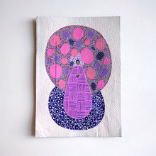 Cargar imagen en el visor de la galería, Blue, Purple And Pink Collage
