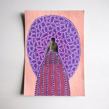 Charger l&#39;image dans la galerie, Pink Purple Art On Paper
