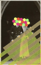 Load image into Gallery viewer, Classic Vintage Wedding Couple Portrait Photo Altered With Neon Shades - Naomi Vona Art
