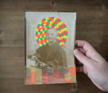 Carica l&#39;immagine nel visualizzatore di Gallery, Baby Boy Vintage Portait Picture Altered By Hand - Naomi Vona Art
