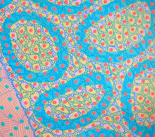 Carica l&#39;immagine nel visualizzatore di Gallery, Pastel Shades Mixed Media Collage On Wood Panel - Naomi Vona Art

