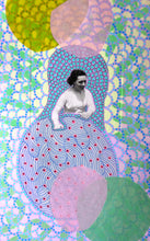 Load image into Gallery viewer, Pastel Rainbow Mixed Media Art Collage - Naomi Vona Art
