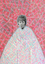 Carica l&#39;immagine nel visualizzatore di Gallery, Pink Mixed Media Art On Book Cover
