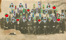Carica l&#39;immagine nel visualizzatore di Gallery, Vintage Retro Group Shot Altered With Stickers - Naomi Vona Art
