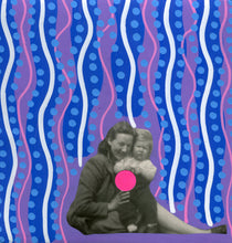 Cargar imagen en el visor de la galería, Motherhood Portrait Photo Art Collage - Naomi Vona Art
