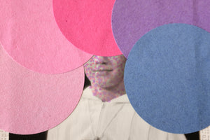 Pink And Purple Shades Art Collage - Naomi Vona Art