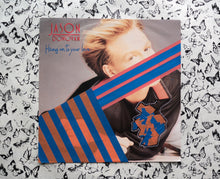 将图片加载到图库查看器，Red And Blue Art Collage On Old LP Cover - Naomi Vona Art
