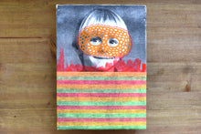 Carica l&#39;immagine nel visualizzatore di Gallery, Retro Boy Portrait Art Collage - Naomi Vona Art
