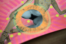 Carica l&#39;immagine nel visualizzatore di Gallery, Neon Art Collage On Vintage Erotic Image Altered By Hand - Naomi Vona Art
