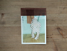 Carica l&#39;immagine nel visualizzatore di Gallery, Brown Beige Contemporary Art Collage On Vintage Photo - Naomi Vona Art
