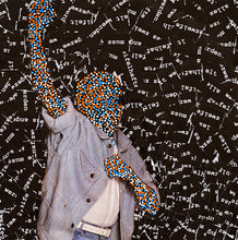 将图片加载到图库查看器，Dotted LP Cover Art Collage - Naomi Vona Art
