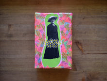Cargar imagen en el visor de la galería, Vintage Woman Photo Transfer On Canvas - Naomi Vona Art
