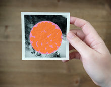 Charger l&#39;image dans la galerie, Purple Orange Abstract Collage On Vintage Photography - Naomi Vona Art
