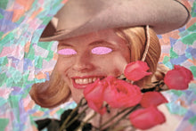 将图片加载到图库查看器，Original Handmade Vintage LP Cover Artwork Collage - Naomi Vona Art
