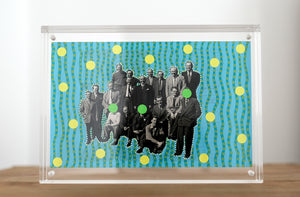 Dada Group Of People Art Collage - Naomi Vona Art