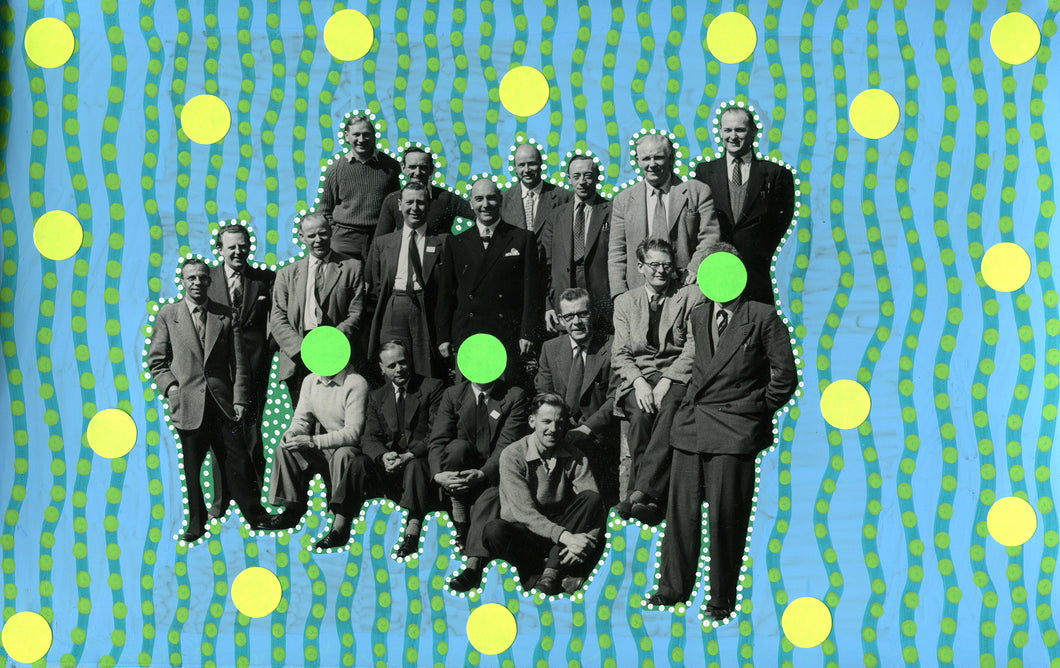 Dada Group Of People Art Collage - Naomi Vona Art