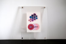 将图片加载到图库查看器，Pink And Purple Abstract Art Composition - Naomi Vona Art
