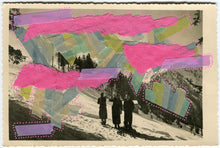 画像をギャラリービューアに読み込む, Art Collage On Vintage Mountain Scape Portrait Photography - Naomi Vona Art
