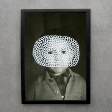 Load image into Gallery viewer, Altered Creepy Vintage Boy Photography - Naomi Vona Art

