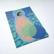 Load image into Gallery viewer, Mint Blue Postcard

