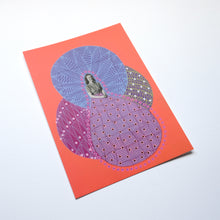 Carica l&#39;immagine nel visualizzatore di Gallery, Orange Purple Postcard
