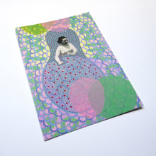 Carica l&#39;immagine nel visualizzatore di Gallery, Pink Green Postcard
