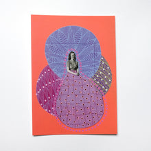 Carica l&#39;immagine nel visualizzatore di Gallery, Orange Purple Postcard
