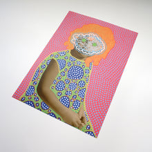 Cargar imagen en el visor de la galería, Vintage Girl Portrait Poster Art
