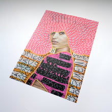 Carica l&#39;immagine nel visualizzatore di Gallery, Neon Red Pop Art Poster Print
