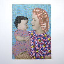Load image into Gallery viewer, Vintage Mother And Son Poster Art
