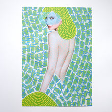 Carica l&#39;immagine nel visualizzatore di Gallery, Neon Green Fashion Poster Art
