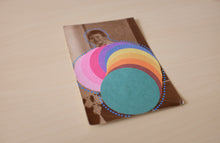 Carica l&#39;immagine nel visualizzatore di Gallery, Rainbow Art Collage On Vintage Baby Portrait Photo - Naomi Vona Art
