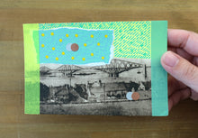 Load image into Gallery viewer, Retro Rural Area Postcard Art Collage - Naomi Vona Art
