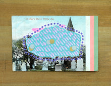 将图片加载到图库查看器，Whitley Bay Vintage Postcard Art - Naomi Vona Art
