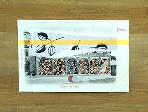 Vintage Pistoia City Hospital Postcard Altered By Hand - Naomi Vona Art