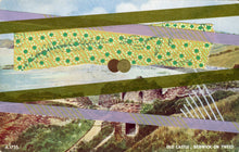 Carica l&#39;immagine nel visualizzatore di Gallery, Vintage Postcard Art Collage About Berwick On Tweed&#39;Old Castle Illustration - Naomi Vona Art
