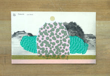 画像をギャラリービューアに読み込む, Rose Pink And Green Organic Abstract Art Collage Composition On Vintage Ostende Postcard - Naomi Vona Art
