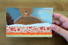 画像をギャラリービューアに読み込む, Vintage Volcan Vesuvio Postcard Mixed Media Art Collage - Naomi Vona Art
