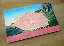 将图片加载到图库查看器，Gold, Orange And Red Collage On Vintage Sudtirol Postcard - Naomi Vona Art
