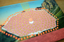 画像をギャラリービューアに読み込む, Gold, Orange And Red Collage On Vintage Sudtirol Postcard - Naomi Vona Art
