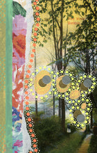 将图片加载到图库查看器，Floral Pastel Art Collage On Vintage Natural Landscape Postcard Illustration - Naomi Vona Art
